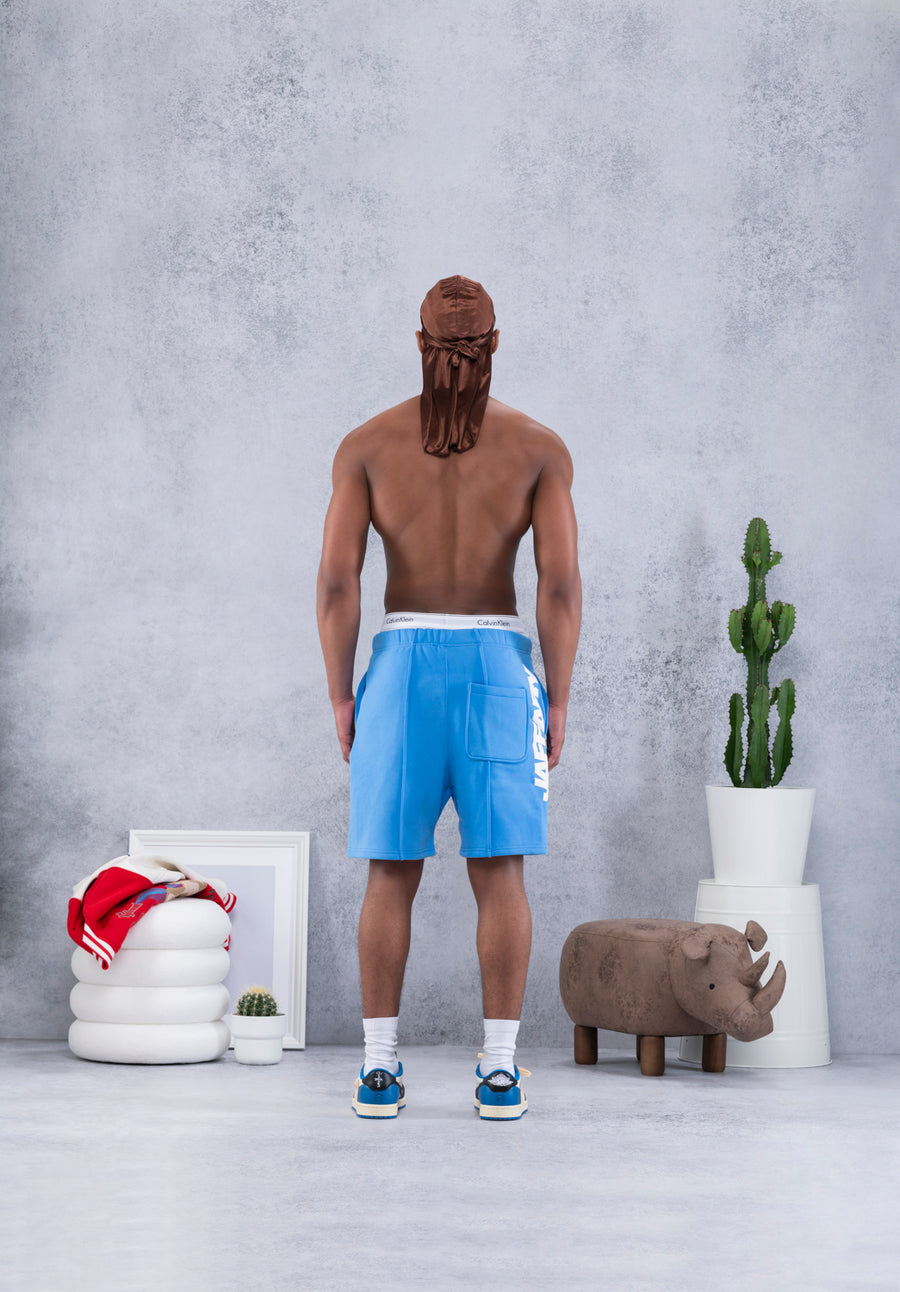 AZURE BLUE SHORTS
