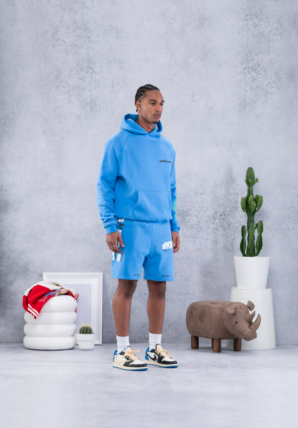 AZURE BLUE HOODIE
