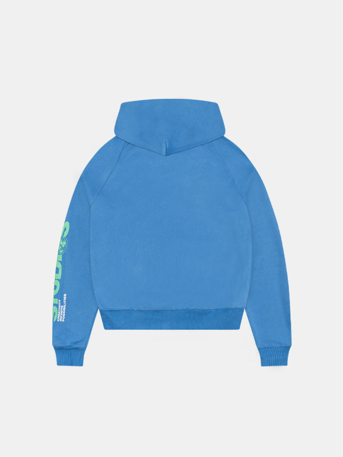 AZURE BLUE HOODIE