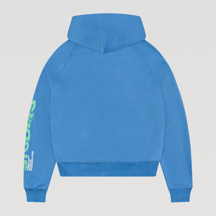 AZURE BLUE HOODIE