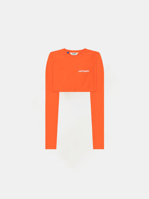 MANDARIN EMBROIDERED CROPTOP