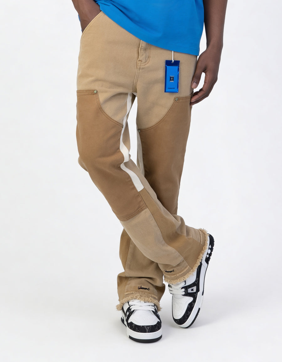 PERFECT BEIGE FLARE JEANS