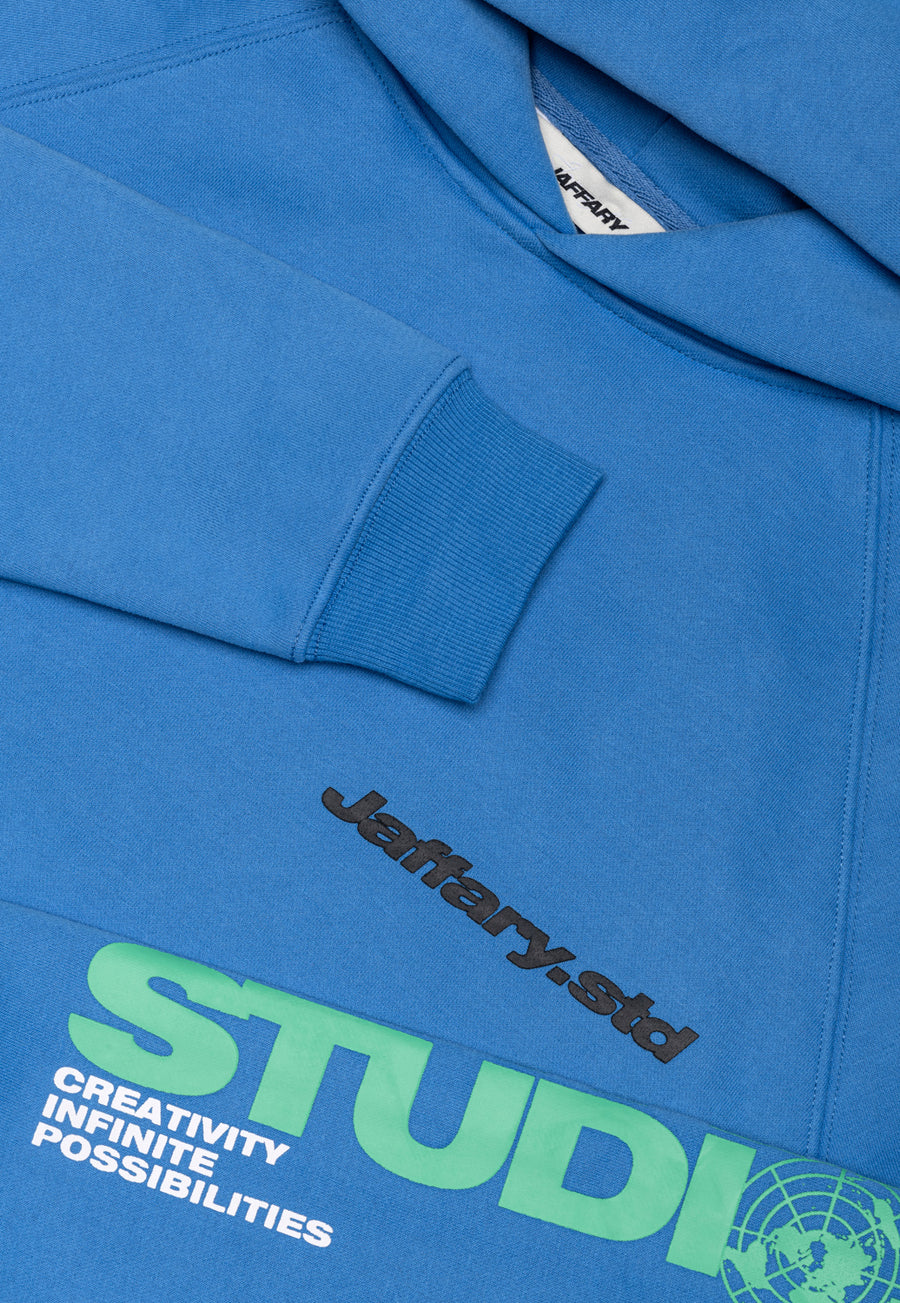 AZURE BLUE HOODIE